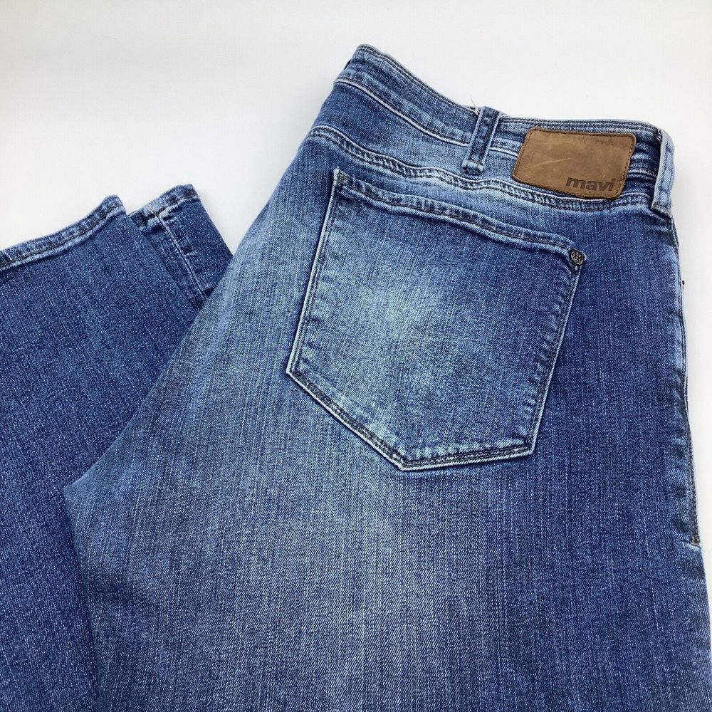 Mavi Mens Denim Jeans Size 38 x 32 (Actual 38 x‎ 30.5)